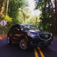 2013 Mazda CX-5 with 20x8.5 wheels