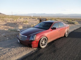 2003 Cadillac CTS with 19x8.5 ADR M-Sport wheels