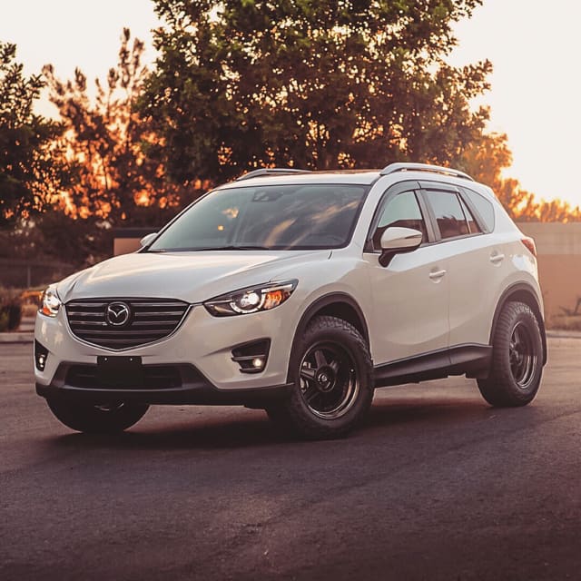 2014 Mazda CX-5 with 17x8 wheels