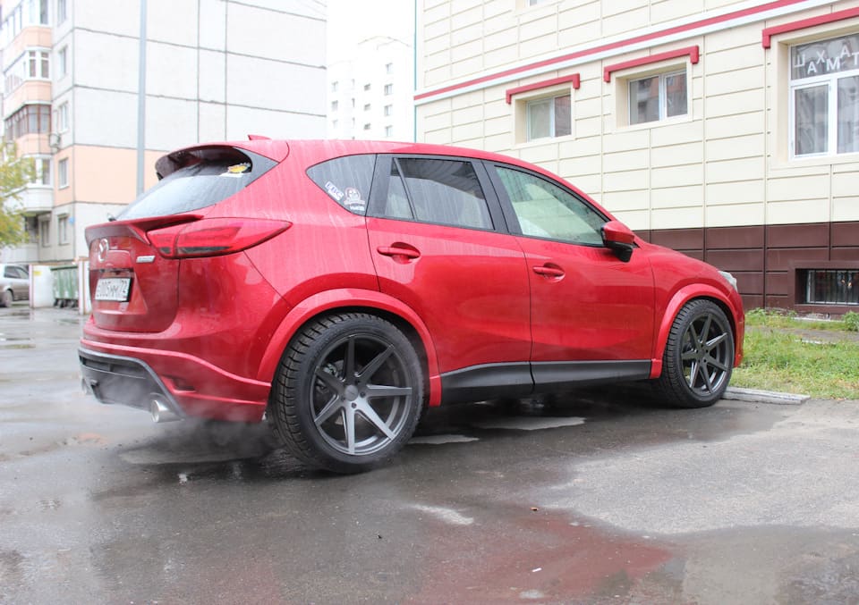 2016 Mazda CX-5 with 20x9 wheels