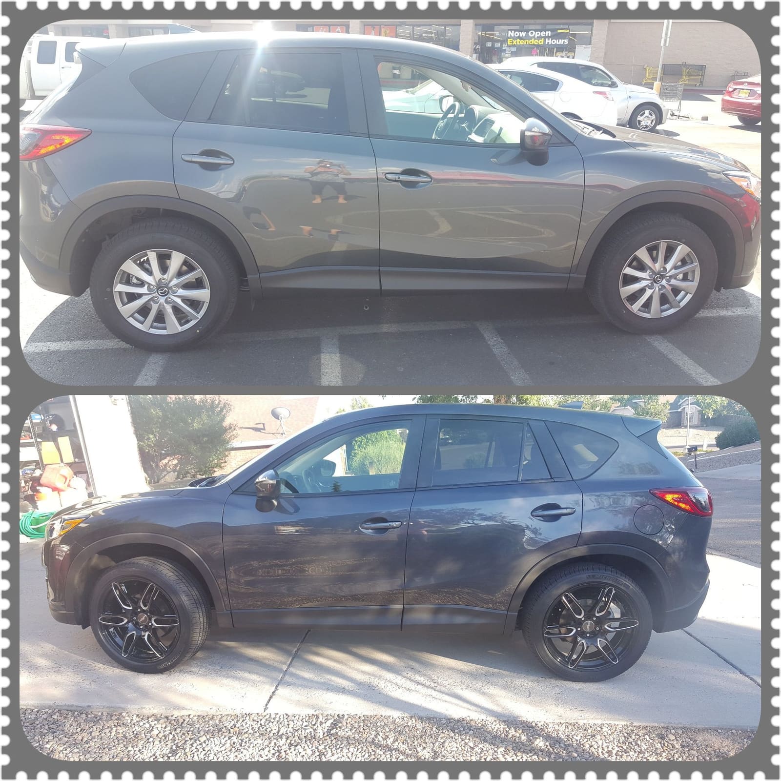 2016 Mazda CX-5 with 20x8.5 FK Ethos RT-6 wheels