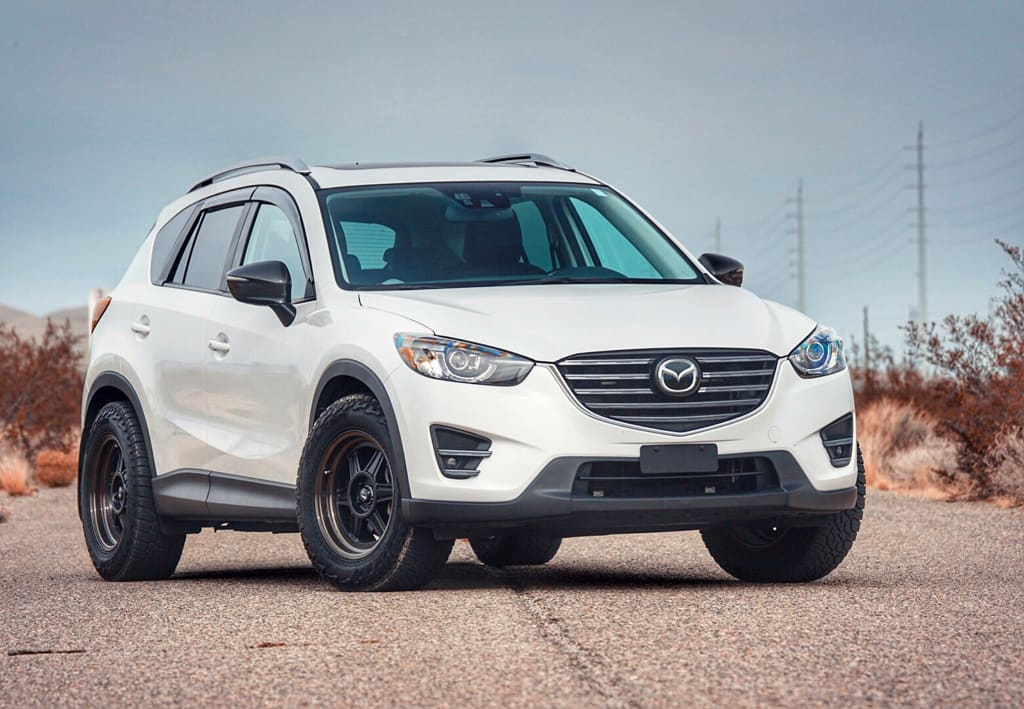 2016 Mazda CX-5 with 17x8 wheels