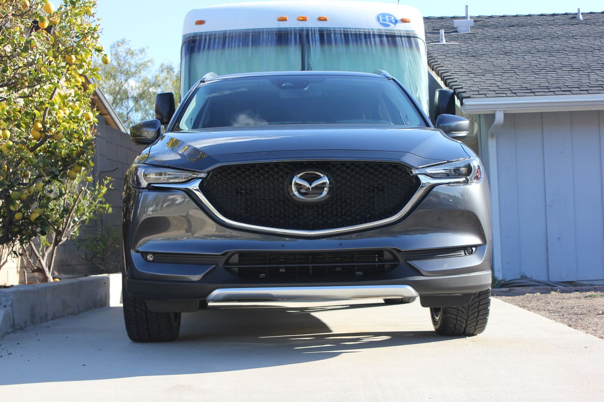 2016 Mazda CX-5 with 20x8.5 wheels