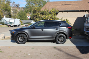 2016 Mazda CX-5 with 20x8.5 wheels