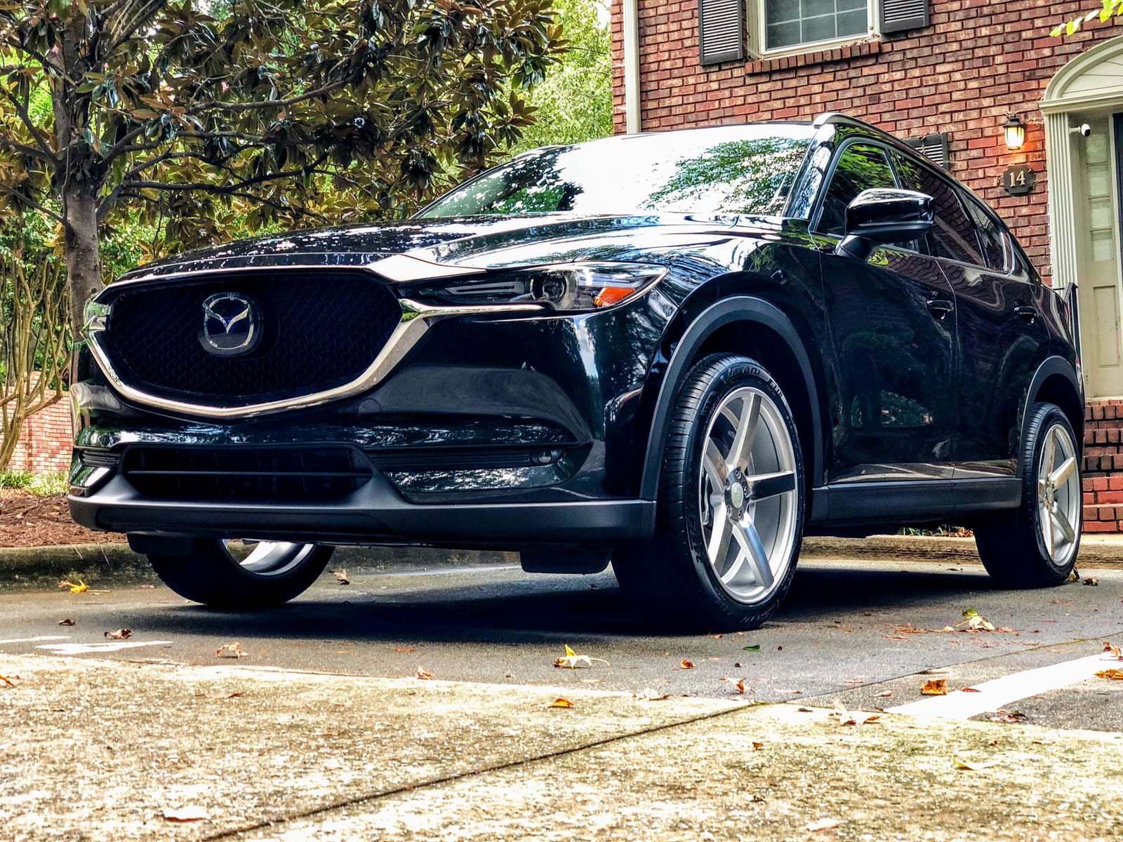 2016 Mazda CX-5 with 20x8.5 wheels
