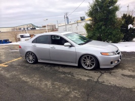 2008 Acura TSX with 18x9 TSW Jerez wheels