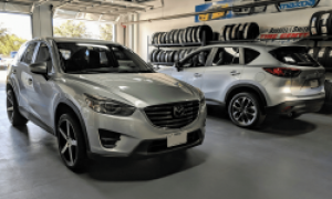 2016 Mazda CX-5 with 20x8.5 wheels