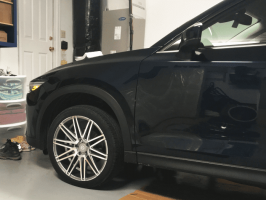 2016 Mazda CX-5 with 20x9 wheels