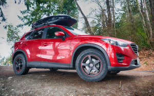 2016 Mazda CX-5 with 17x7 wheels