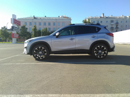 2016 Mazda CX-5 with 20x10 Jarret wheels