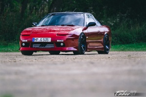 1990 Nissan S13 with 18x9.5 Rota GT-R wheels