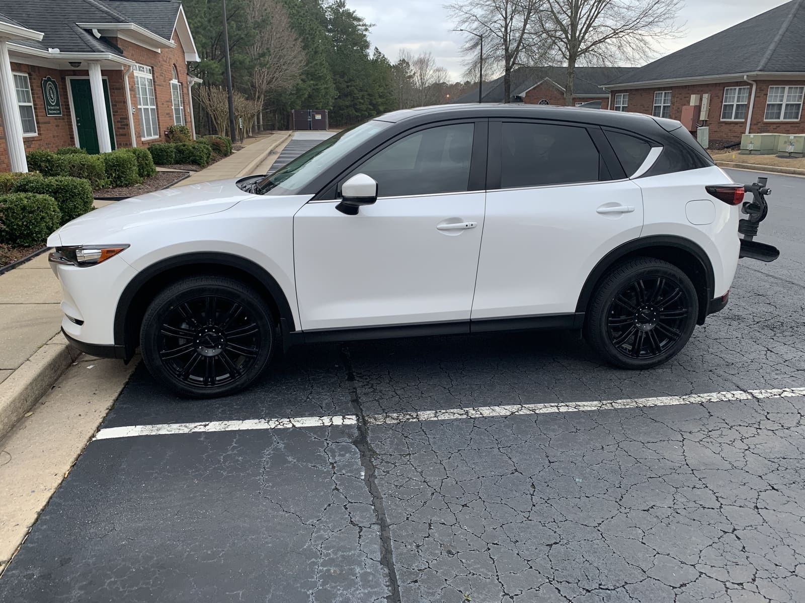 2016 Mazda CX-5 with 20x8.5 wheels