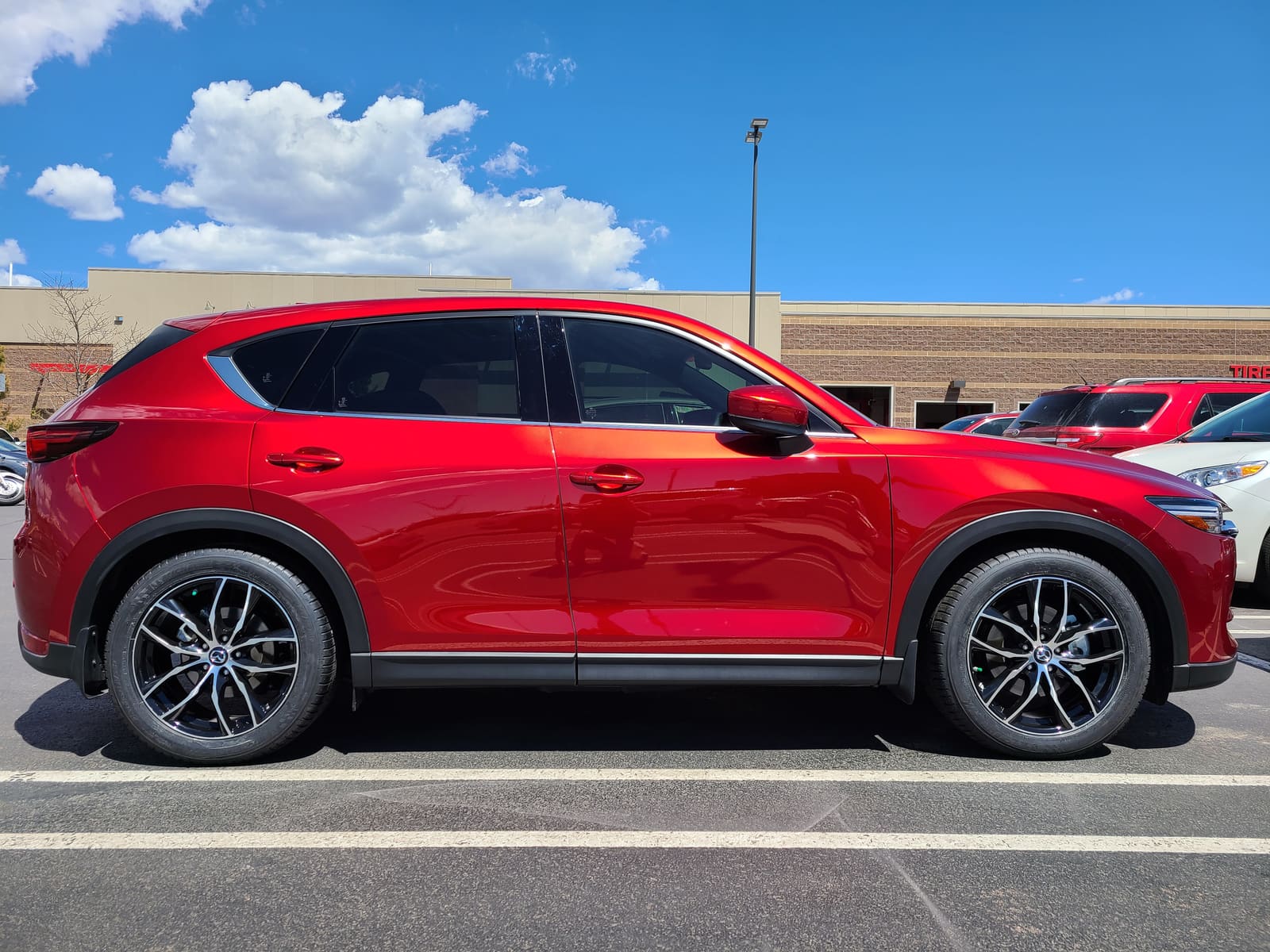 2017 Mazda CX-5 with Mazda M011 wheels