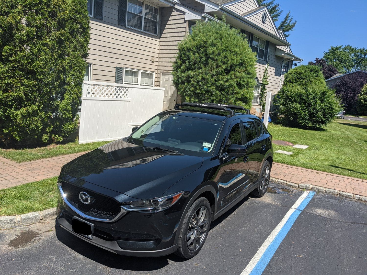 2018 Mazda CX-5 with 19x8 Mazda M011 wheels