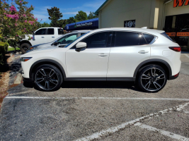 2020 Mazda CX-5 with 22x10 Scorpio C-902 wheels