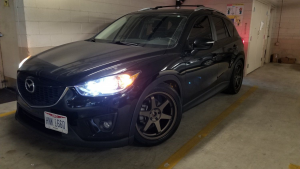 2018 Mazda CX-5 with 19x8.5 wheels