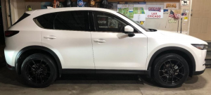 2020 Mazda CX-5 with 19x8 M27 wheels