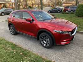 2018 Mazda CX-5 with 18x8 wheels