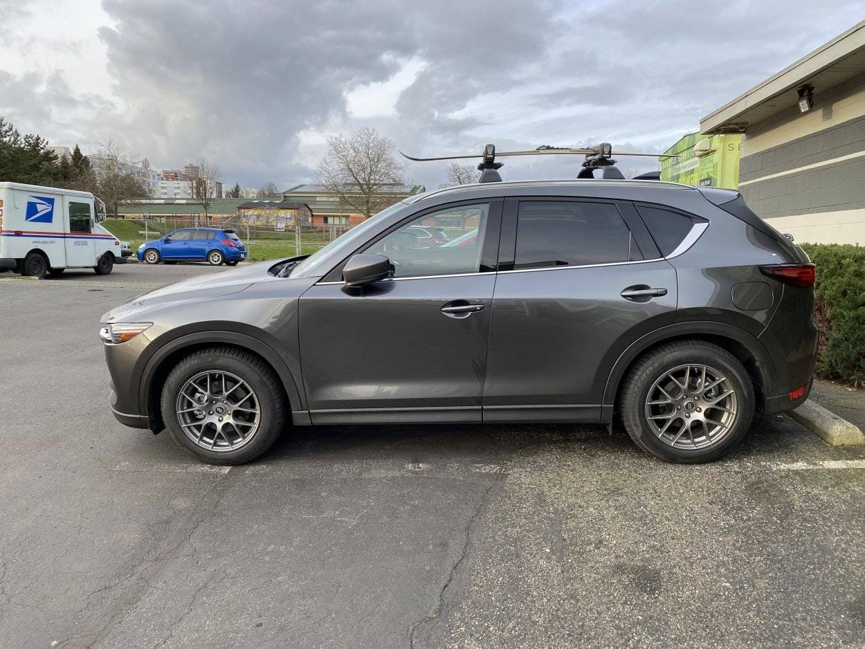 2019 Mazda CX-5 with 18x8 wheels