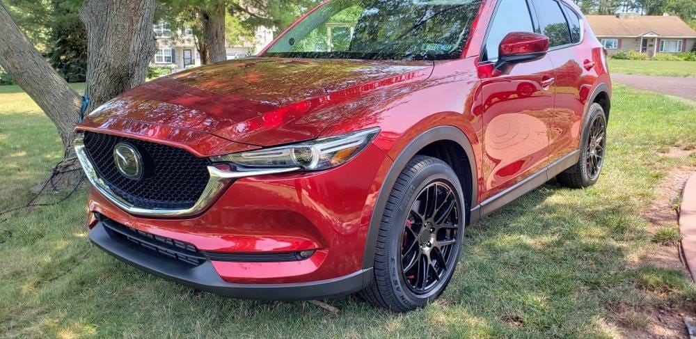 2018 Mazda CX-5 with F2 wheels