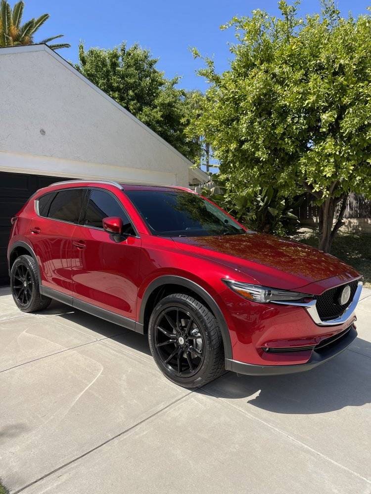 2021 Mazda CX-5 with 17x8 wheels