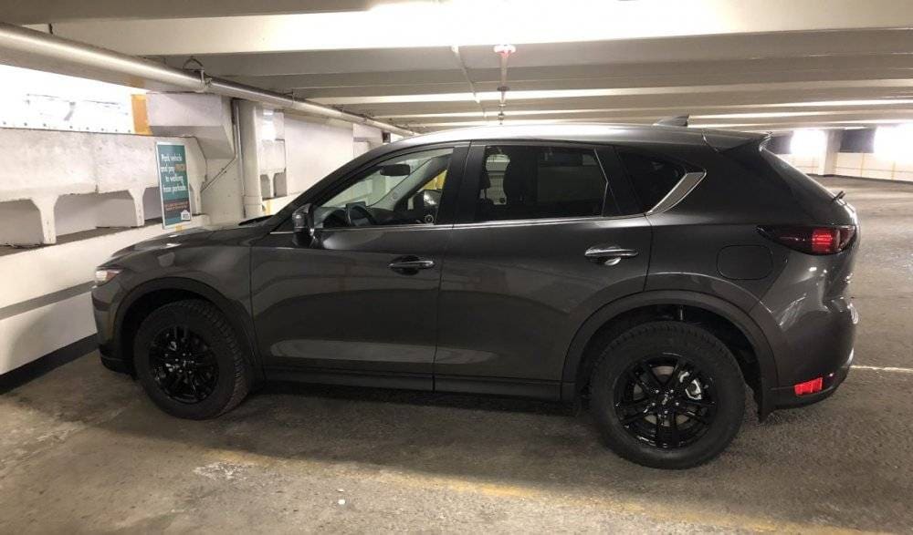2018 Mazda CX-5 with 17x7 OEM wheels