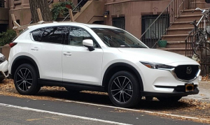 2018 Mazda CX-5 with 19x8 Type W GBLK MACH wheels