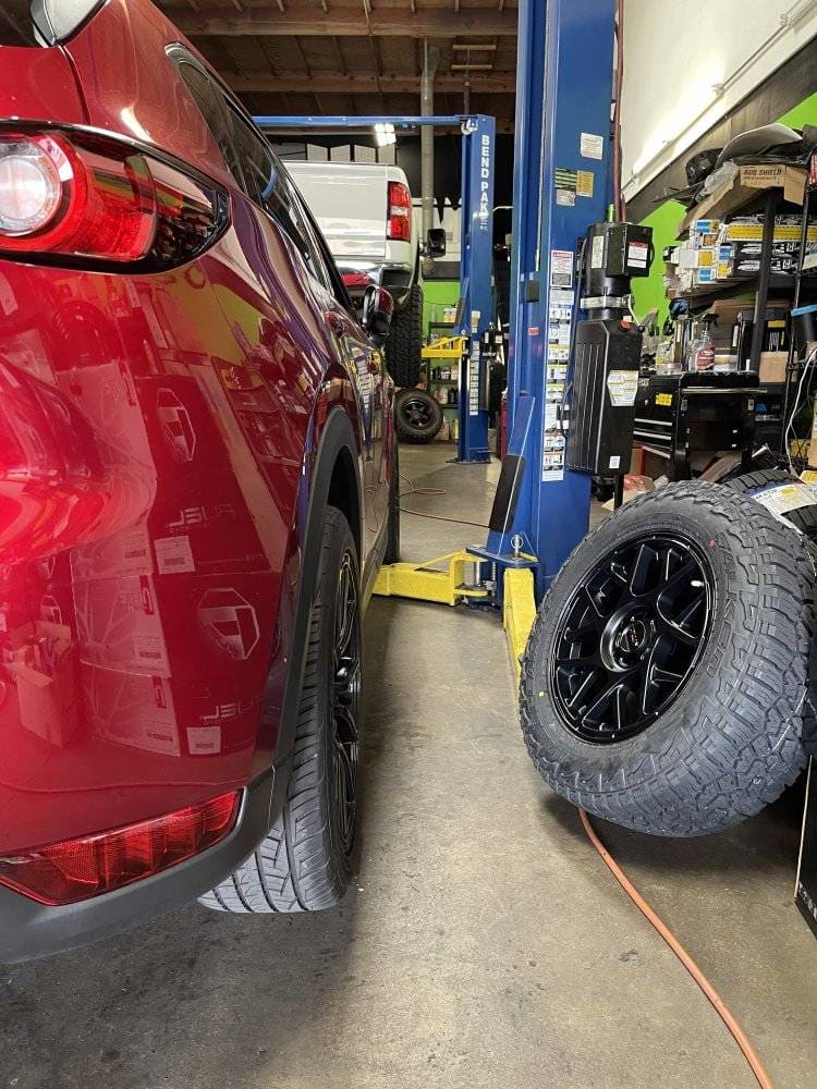 2019 Mazda CX-5 with 17x8 wheels