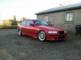 1997 BMW 318 with 17x7.5 BBS RC041 Style 29s wheels