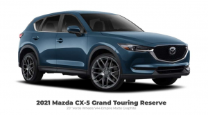 2021 Mazda CX-5 with 20x8.5 wheels