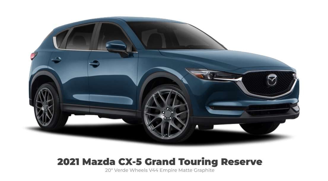 2021 Mazda CX-5 with 20x8.5 wheels