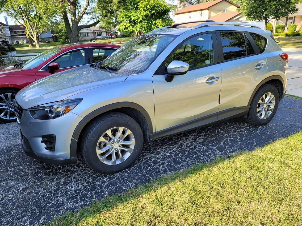2016 Mazda CX-5 with 17x7 Santa Fe wheels