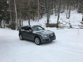 2015 Audi SQ5 with 18x8 A5 wheels