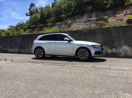 2016 Audi SQ5 with 20x9 Q7 4M wheels