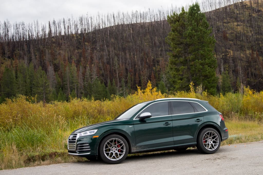 2017 Audi SQ5 with 20x10.5 wheels