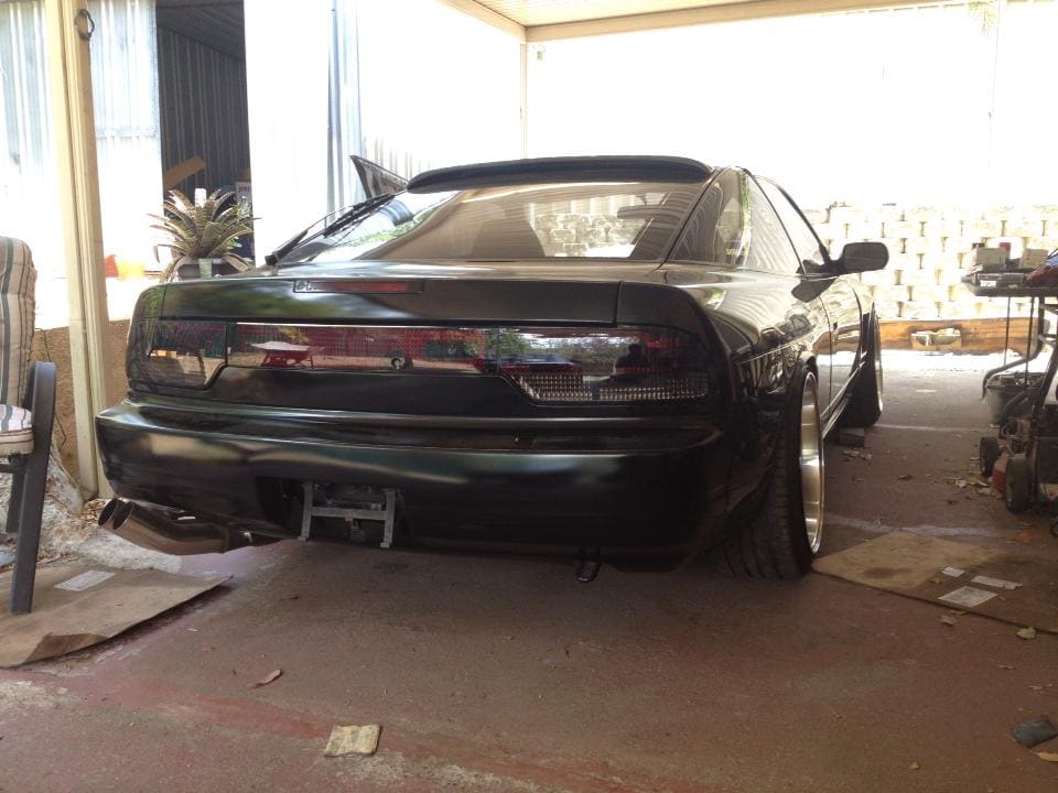 1990 Nissan S13 with 18x10 WOLF S1P wheels