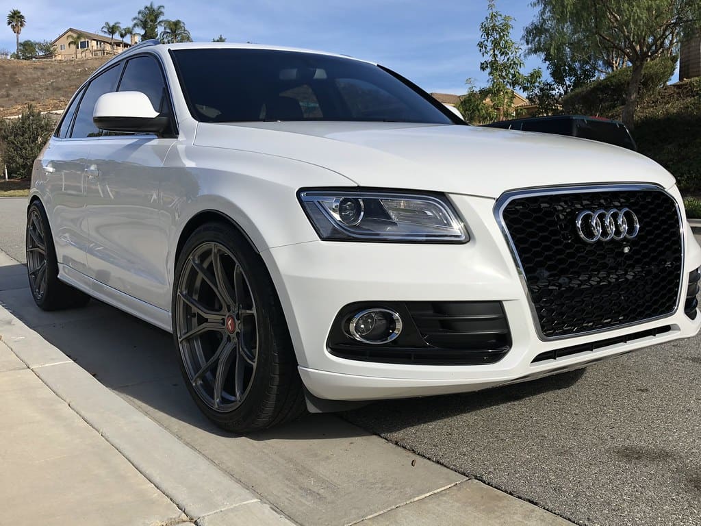 2013 Audi Q5 with 21x10.5 wheels