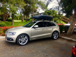 2017 Audi SQ5 with 21x9.5 wheels