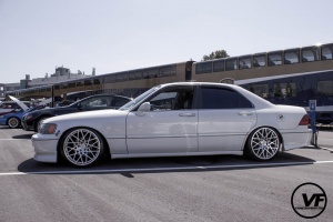 1997 Acura RL with 19x8.5 Rotiform BLQ wheels