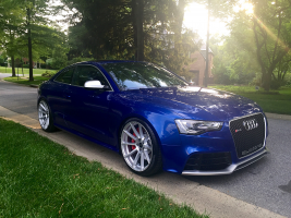 2018 Audi RS 5 with 20x10 wheels
