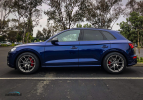 2018 Audi SQ5 with 21x9 wheels