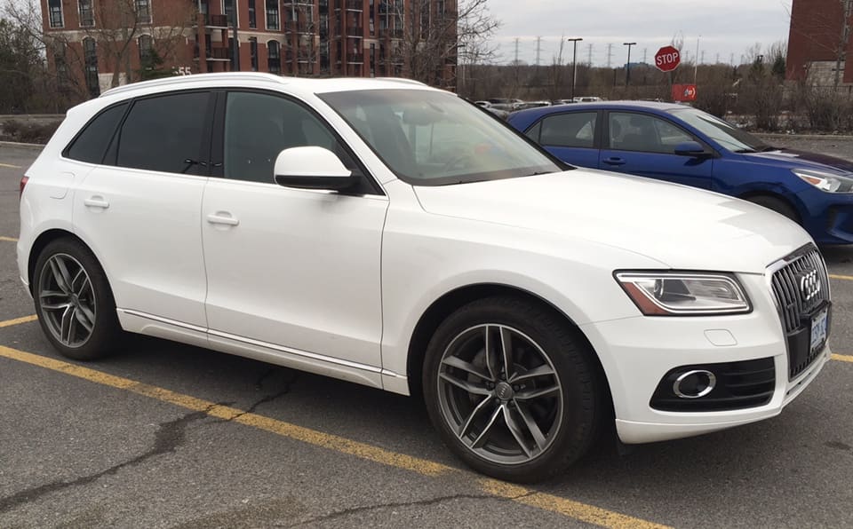 2013 Audi Q5 with 20x9 S5 wheels