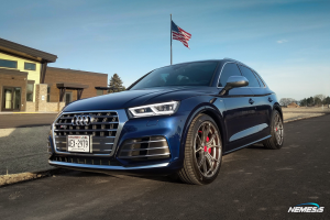 2017 Audi SQ5 with 21x9 wheels