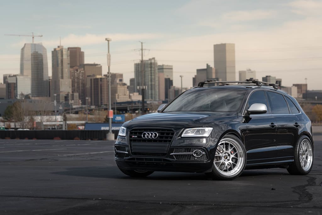 2014 Audi SQ5 with 21x10 wheels