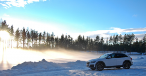 2016 Audi SQ5 with 20x8.5 wheels