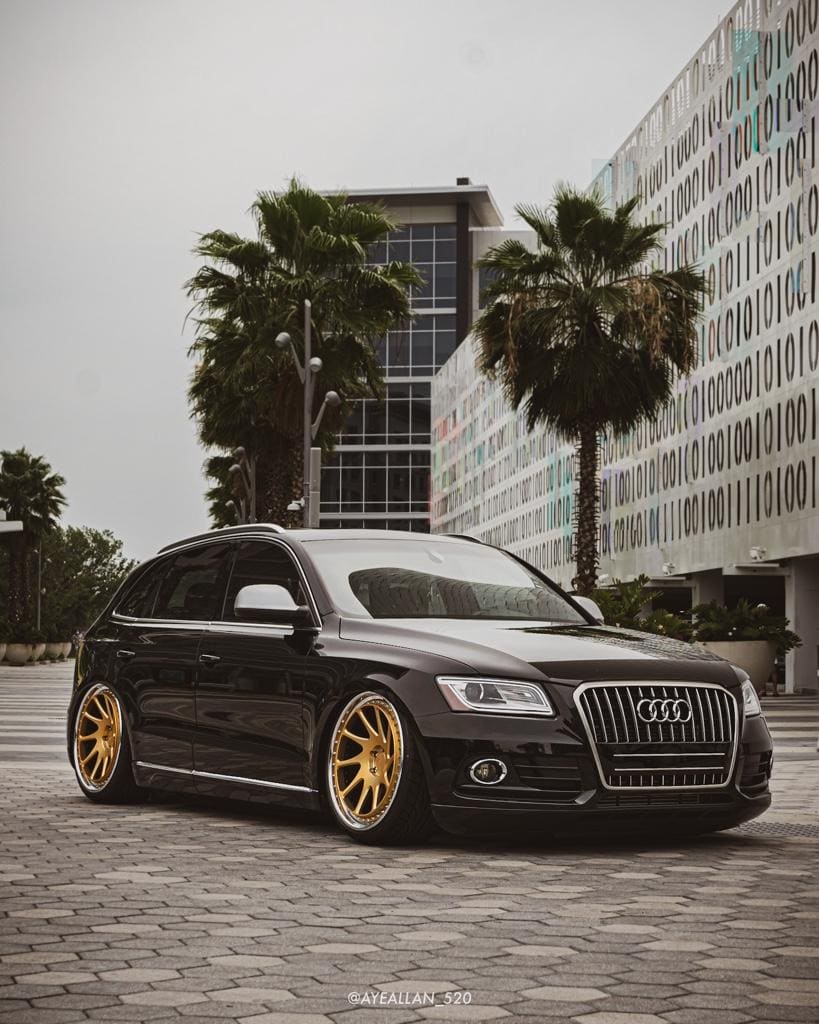 2018 Audi SQ5 with 22x10.5 wheels