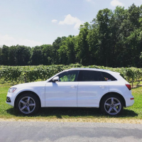 2016 Audi SQ5 with 20x9 wheels