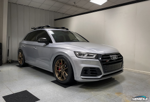 2018 Audi SQ5 with 20x9 wheels