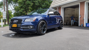 2014 Audi SQ5 with 20x9 B9 RS5 wheels
