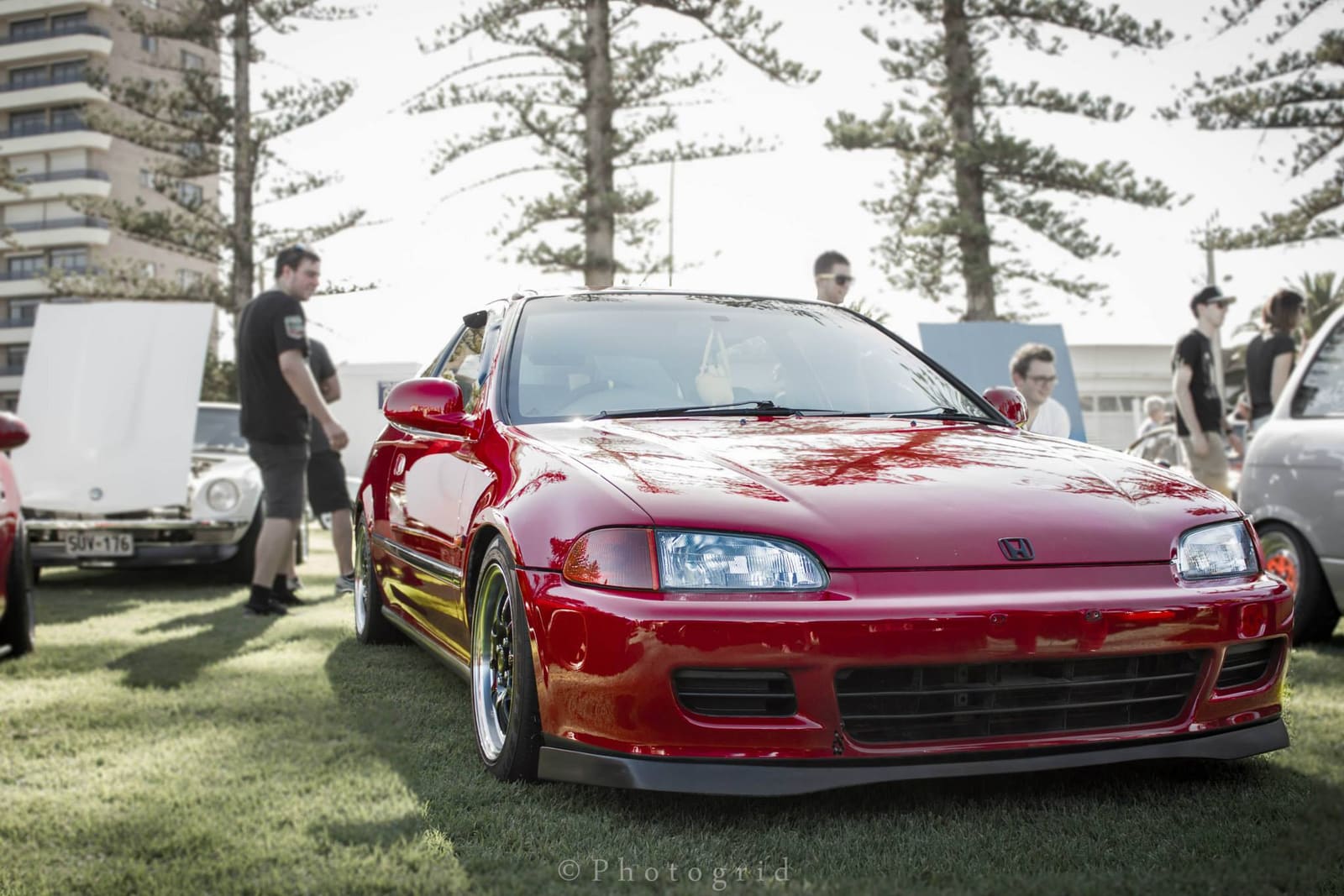 1995 Honda Civic with 15x7 Rota GT3 wheels